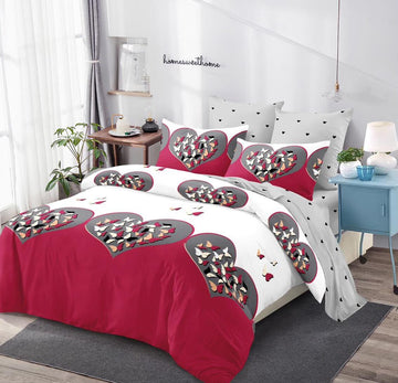 Lenjerie de pat bumbac finet – 6 piese | 11194-V