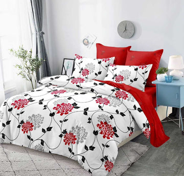Lenjerie de pat bumbac finet – 6 piese | 11542-V