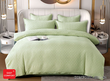 Lenjerie de pat bumbac 100% - Tricotat - 6 piese | 11759-CH