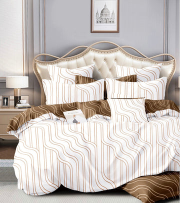 Lenjerie de pat bumbac 100% - Luxury - 4 piese | 12018-V