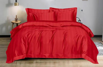 Lenjerie de pat damasc premium – 6 piese | 12155-CA