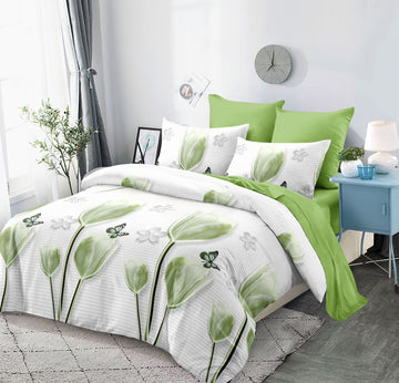 Lenjerie de pat bumbac finet – 6 piese | 12410-V
