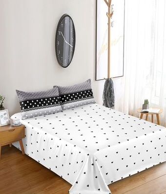 Lenjerie de pat bumbac finet – 6 piese | 12414-V