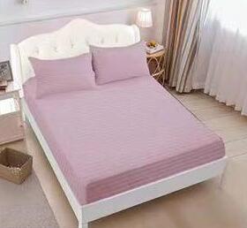 Lenjerie de pat damasc cu elastic - Horeca Premium - 4 piese | 12533-VH