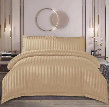 Lenjerie de pat damasc cu elastic - Horeca Premium - 4 piese | 12530-VH