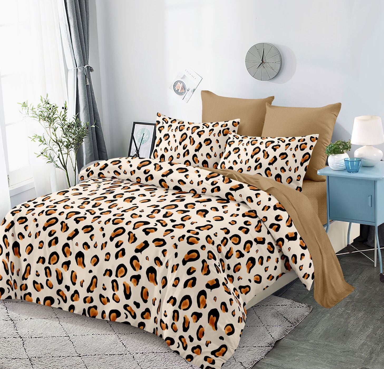 Lenjerie de pat bumbac finet – 6 piese | 12562-V