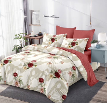 Lenjerie de pat bumbac finet – 6 piese | 12561-V