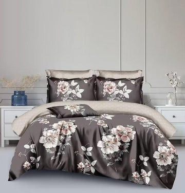 Lenjerie de pat bumbac satinat – 4 piese | 12606-TL