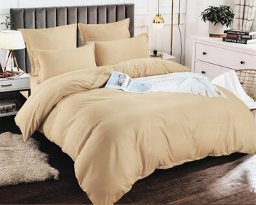 Lenjerie de pat bumbac finet creponat Premium – 6 piese | 13295-D