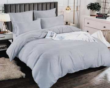 Lenjerie de pat bumbac finet creponat Premium – 6 piese | 13290-D
