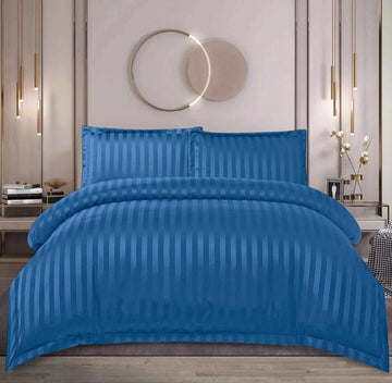 Lenjerie de pat damasc cu elastic - Horeca Premium - 4 piese | 13427-VH