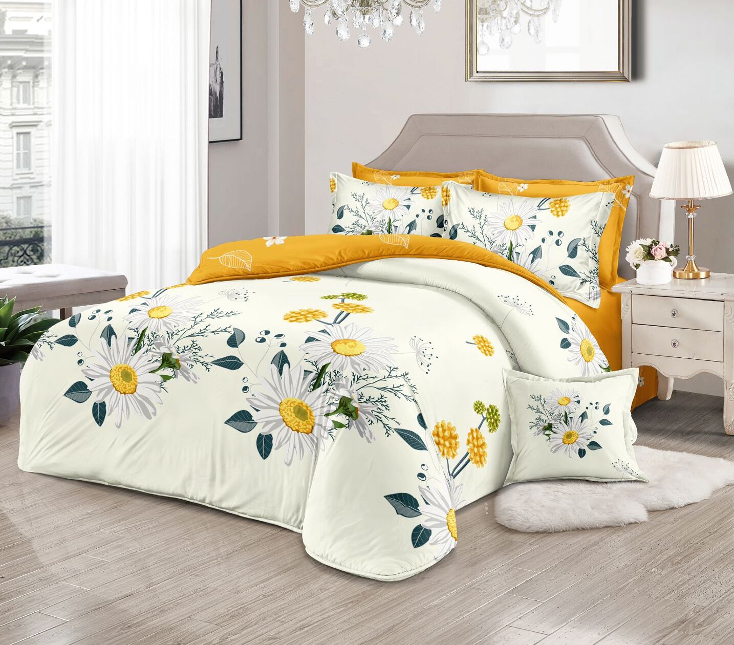 Lenjerie de pat bumbac finet – 6 piese | 13636-SE