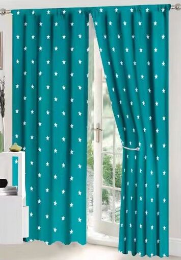 Lenjerie de pat bumbac finet cu elastic – 6 piese + 2 Draperii | 13922-C