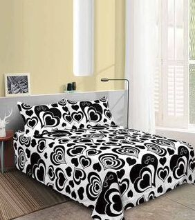 Lenjerie de pat bumbac satinat 3D – 4 piese | 13943
