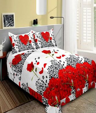 Lenjerie de pat bumbac satinat 3D – 4 piese | 13951
