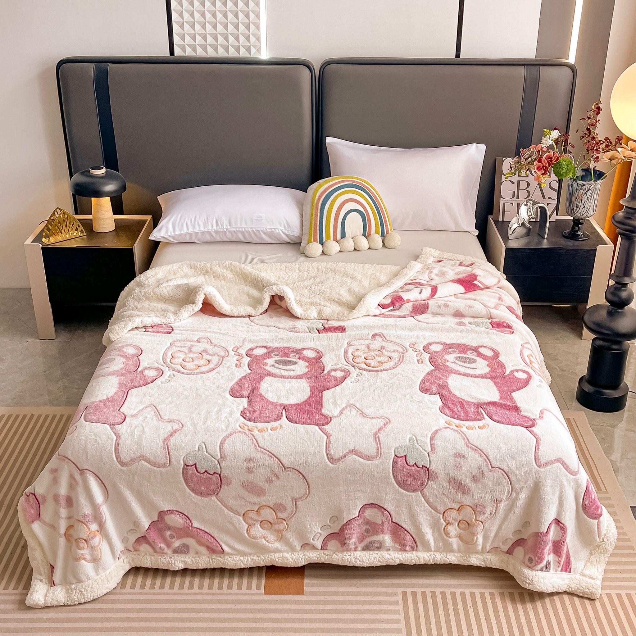 Patura cocolino Premium cu blanita | 14030-J