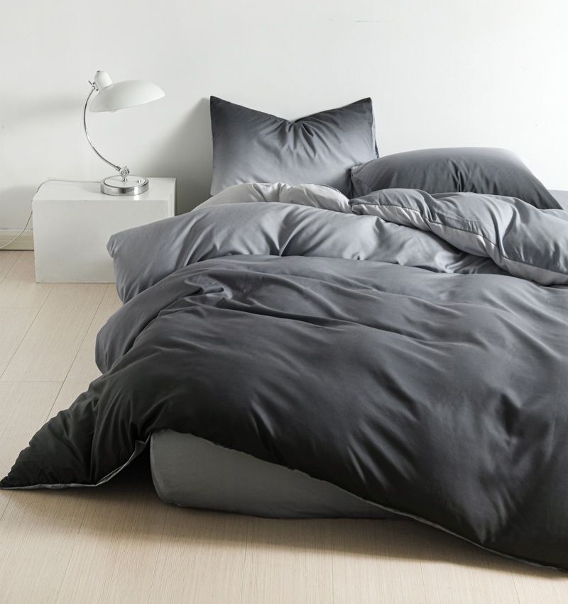 Lenjerie de pat bumbac satinat – 4 piese | 14263-TL