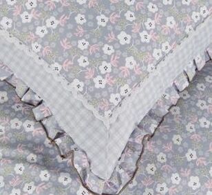 Lenjerie de pat 100% bumbac Brodat - 4 piese | 14318-VH