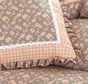 Lenjerie de pat 100% bumbac Brodat - 4 piese | 14317-VH