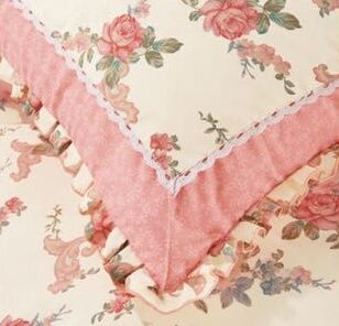 Lenjerie de pat 100% bumbac Brodat - 4 piese | 14303-VH