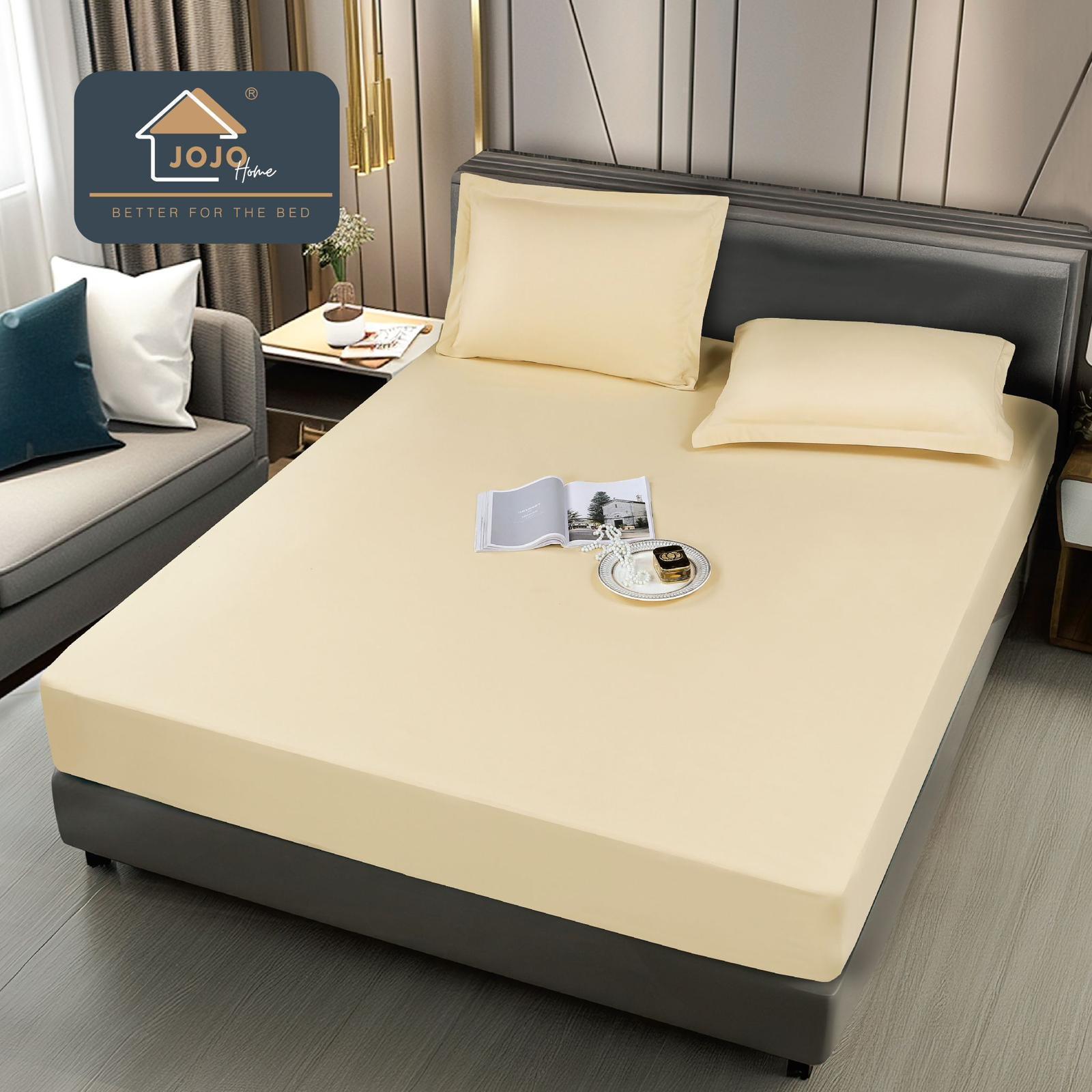 Husa de pat bumbac - 100% impermeabila - 3 piese | 14384-J