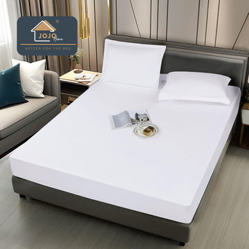 Husa de pat bumbac - 100% impermeabila - 3 piese | 14386-J