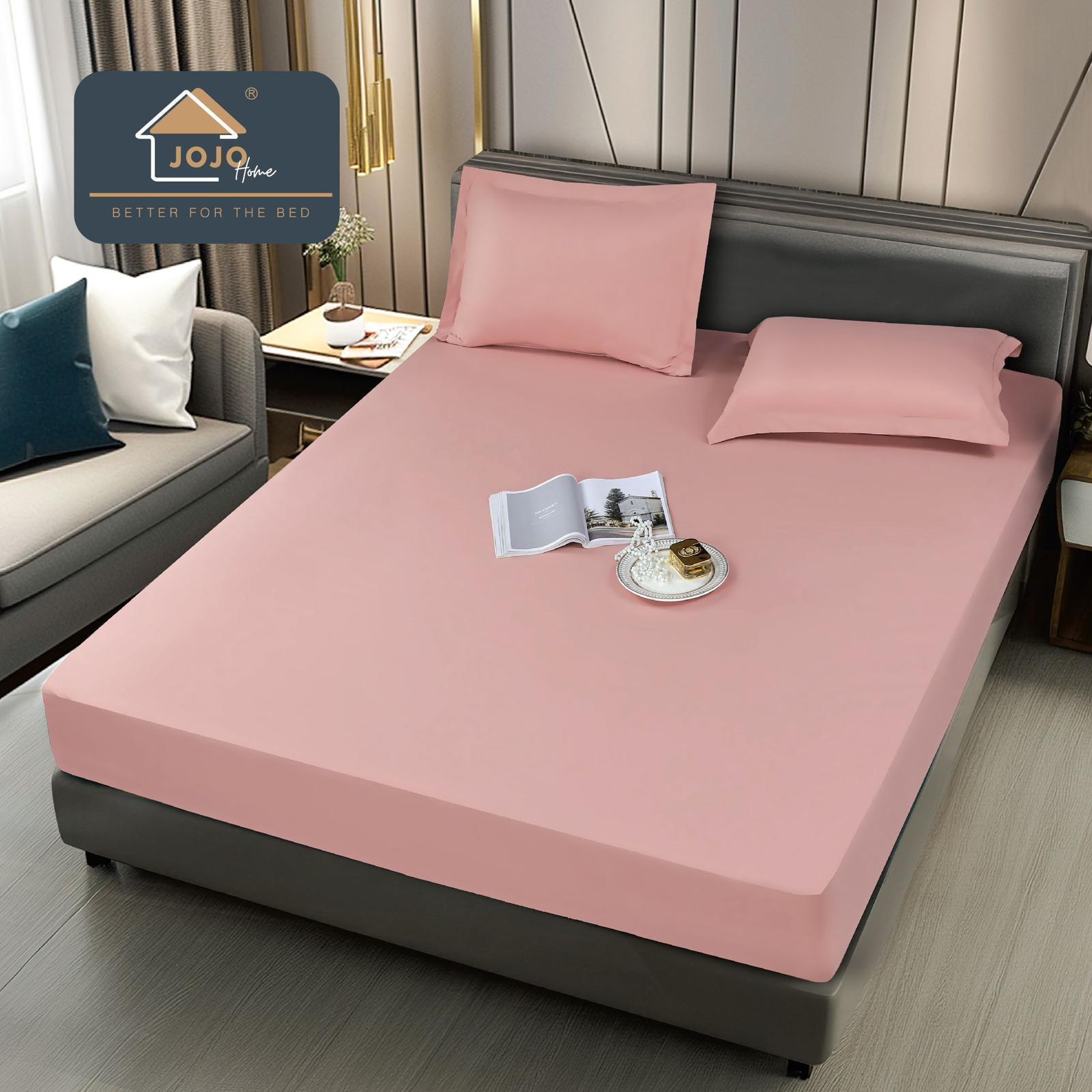 Husa de pat bumbac - 100% impermeabila - 3 piese | 14382-J