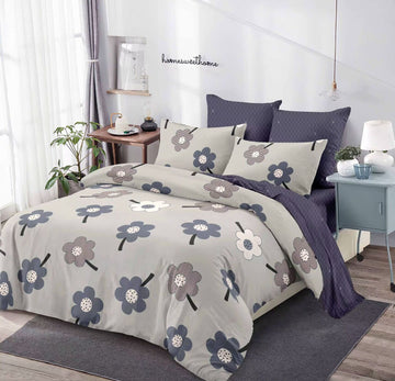 Lenjerie de pat bumbac finet – 6 piese | 14402-V