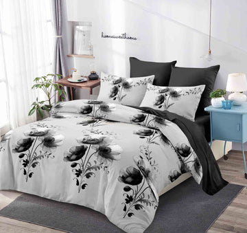 Lenjerie de pat bumbac finet - 6 piese | 14443-PR