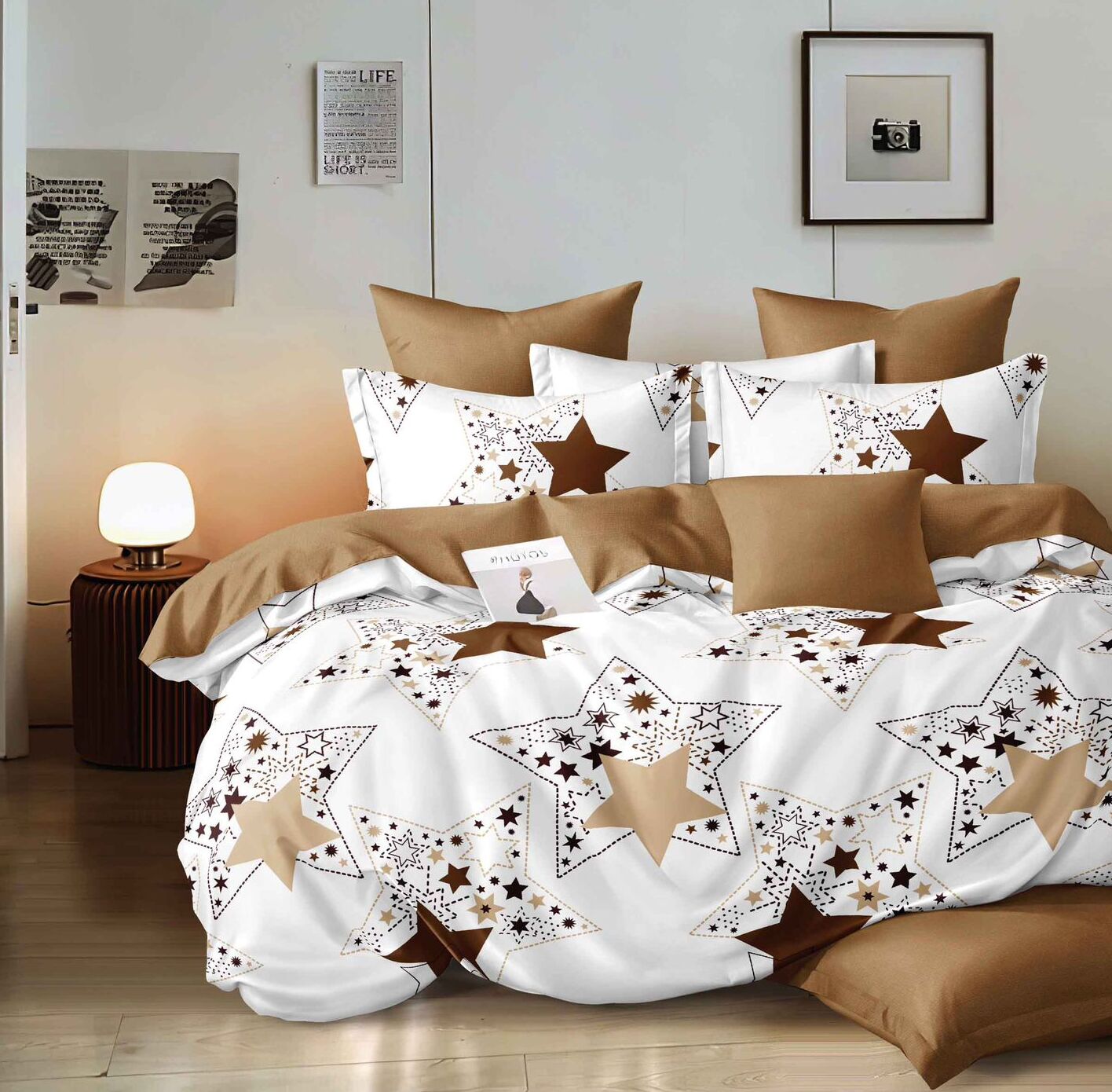 Lenjerie de pat bumbac finet – 6 piese | 14477-TL