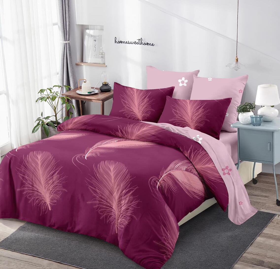 Lenjerie de pat bumbac finet – 6 piese | 14802-V