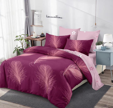 Lenjerie de pat bumbac finet – 6 piese | 14802-V