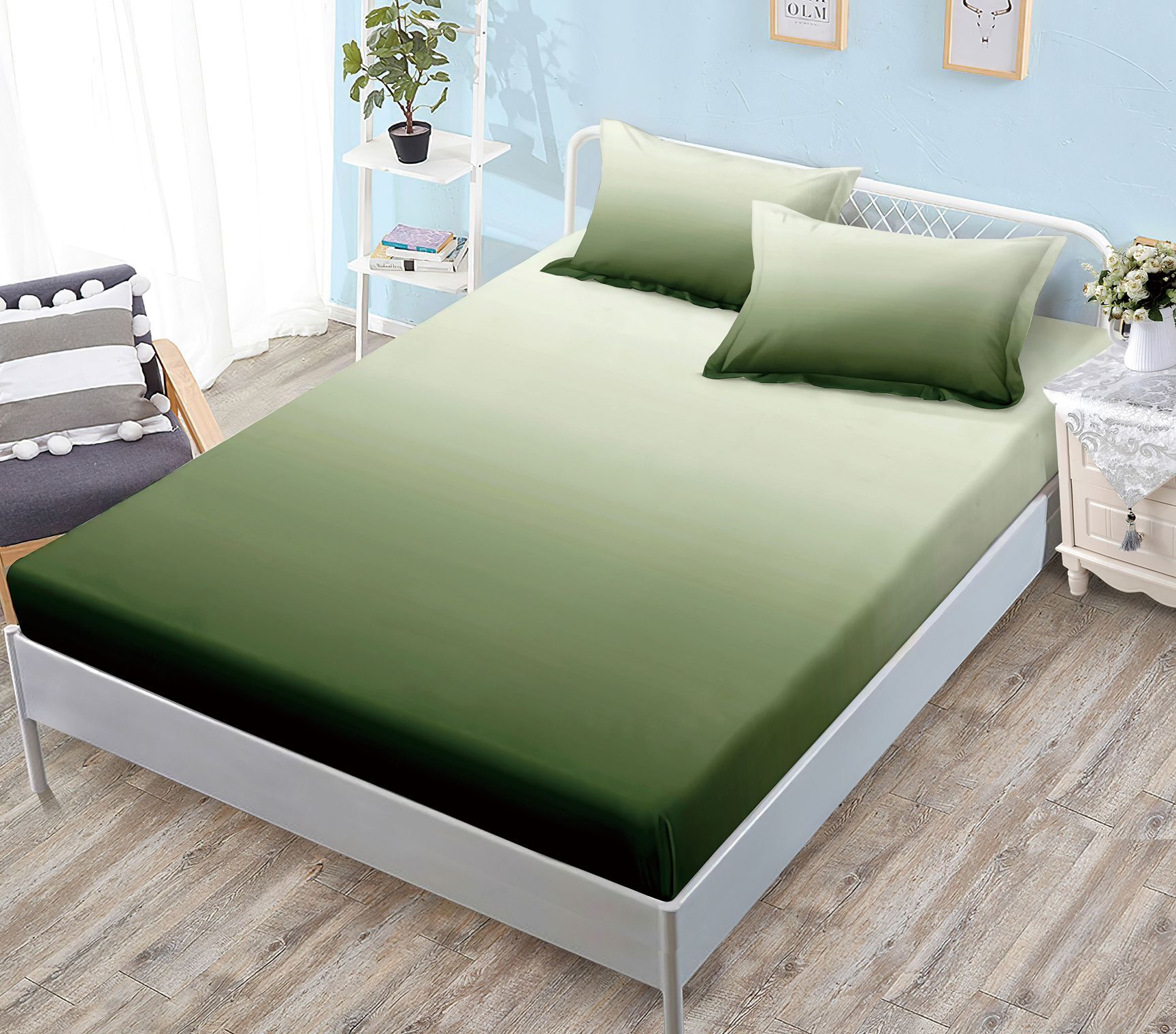 Husa de pat finet uni - 3 piese | 15031-C