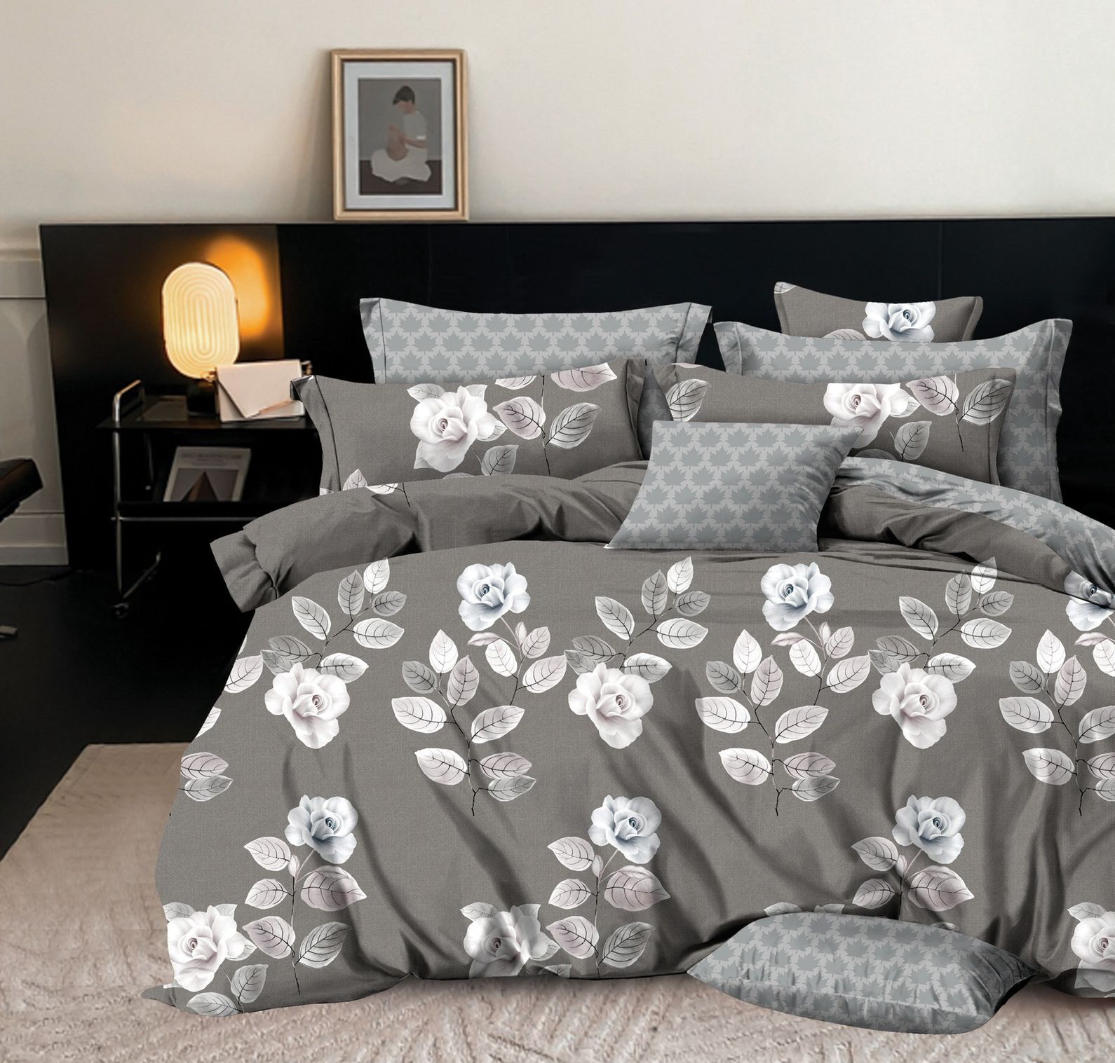 Lenjerie de pat bumbac finet Exclusive - 6 piese | 15174-CA