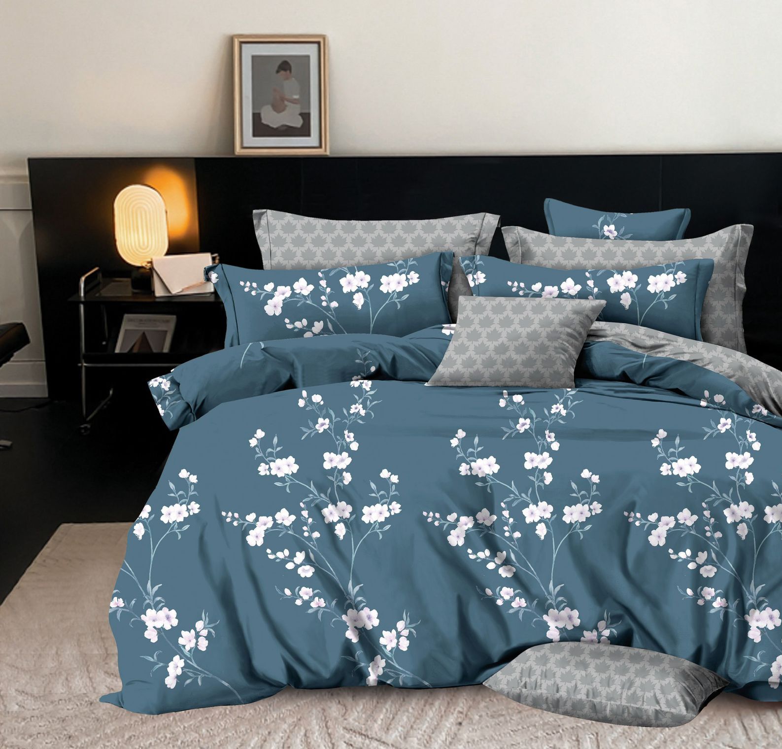 Lenjerie de pat bumbac finet Exclusive - 6 piese | 15170-CA