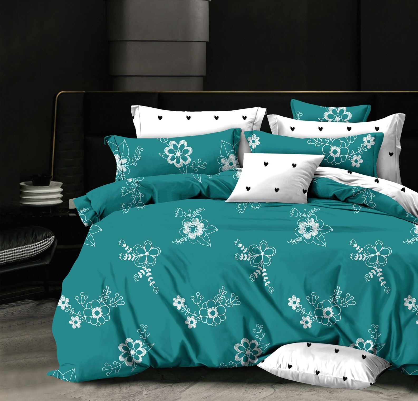 Lenjerie de pat bumbac finet Exclusive - 6 piese | 15159-CA
