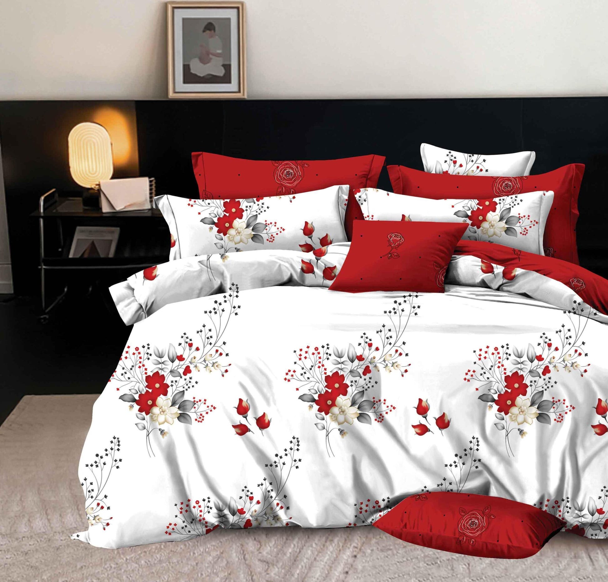 Lenjerie de pat bumbac finet Exclusive - 6 piese | 15151-CA