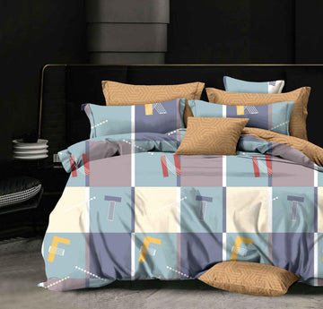 Lenjerie de pat bumbac finet Exclusive - 6 piese | 15150-CA