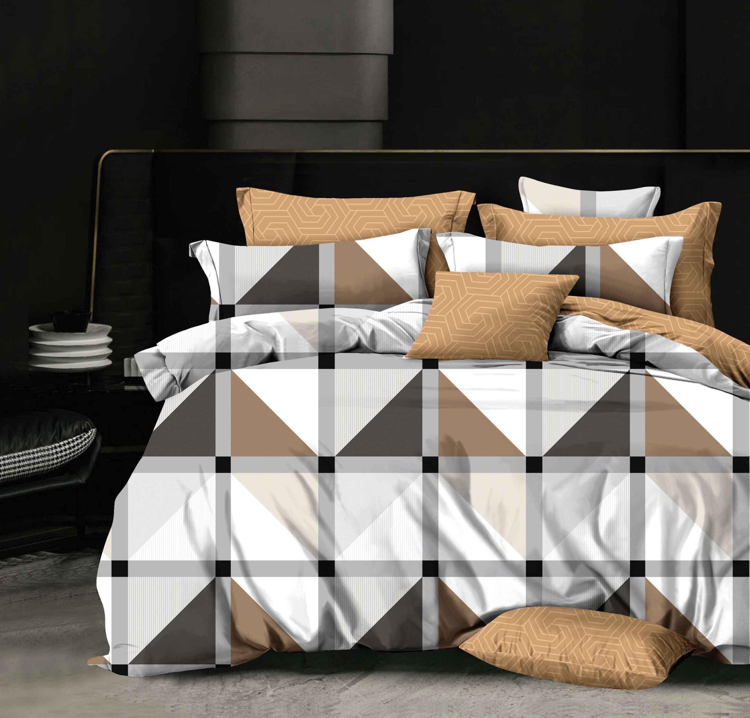 Lenjerie de pat bumbac finet Exclusive - 6 piese | 15147-CA