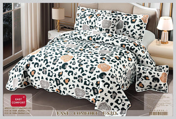 Cuvertura de pat 100% bumbac - 5 piese | 15530-CH