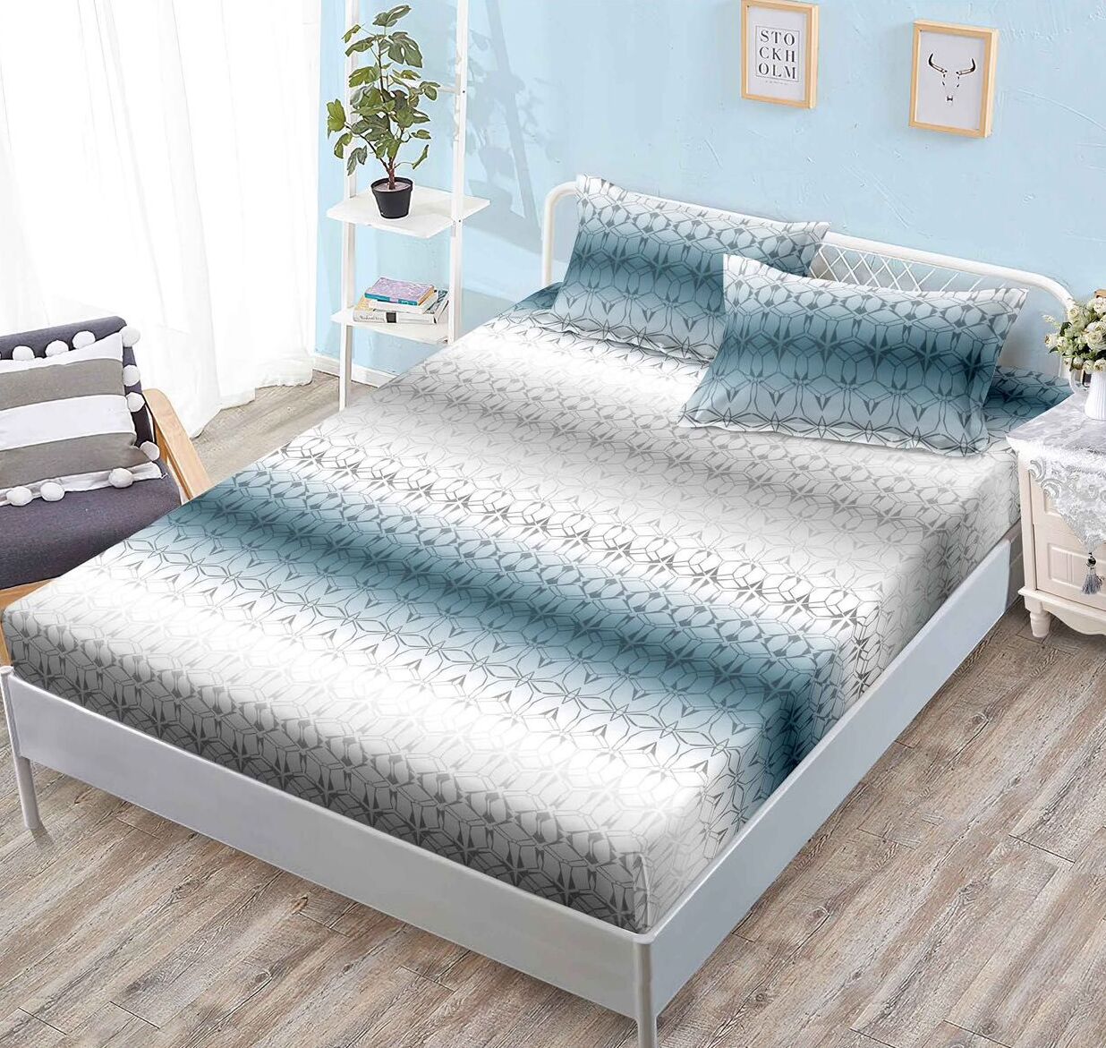 Husa de pat finet Premium - 3 piese | 15629-PR