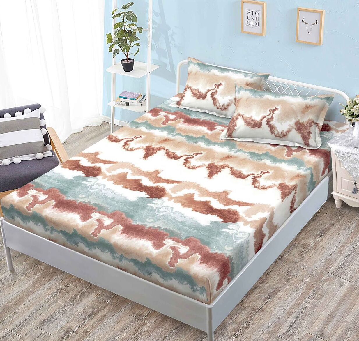 Husa de pat finet Premium - 3 piese | 15630-PR