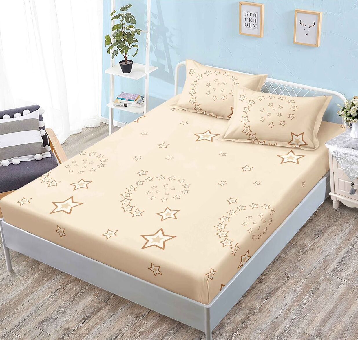 Husa de pat finet Premium - 3 piese | 15626-PR