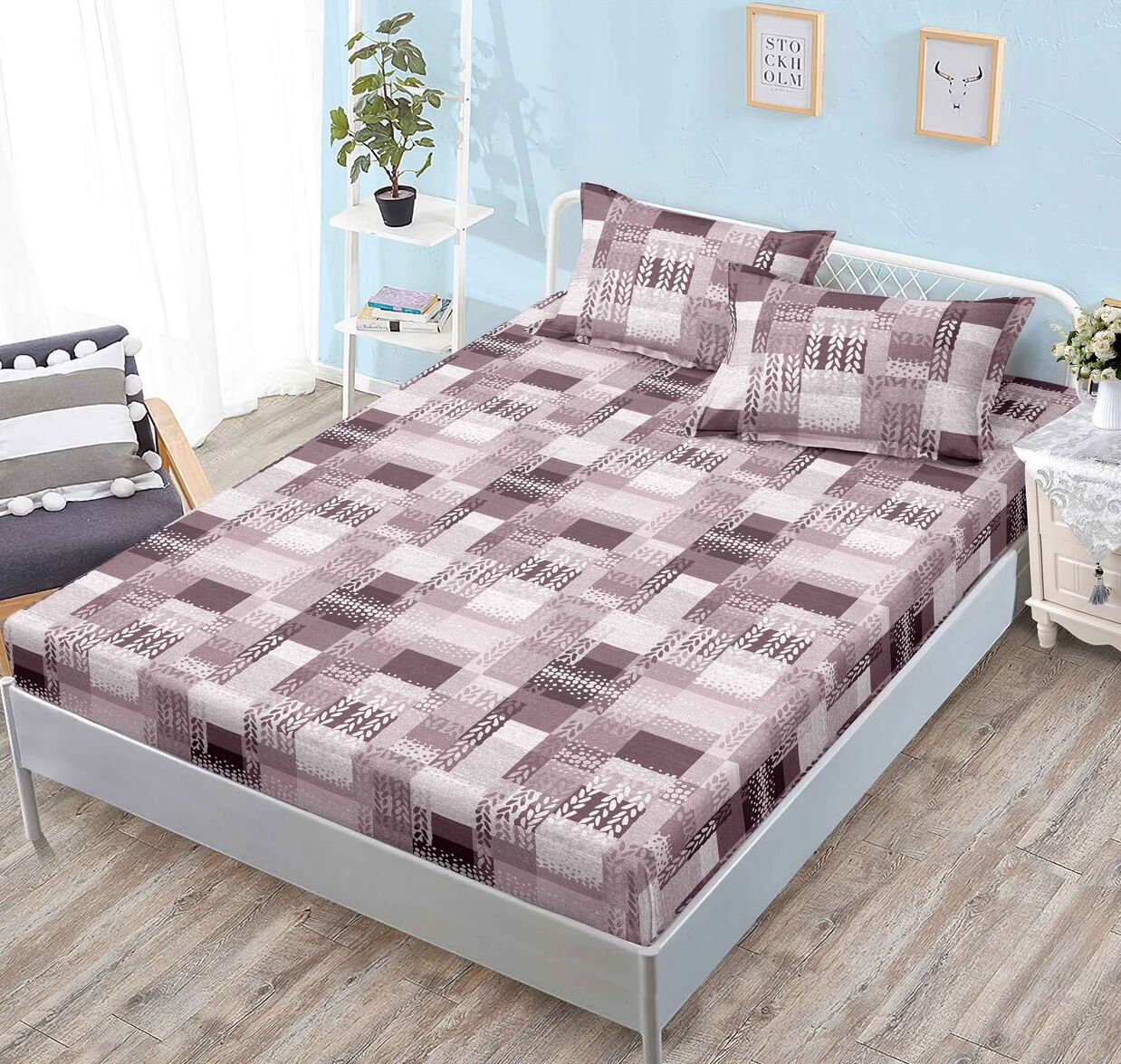 Husa de pat finet Premium - 3 piese | 15624-PR