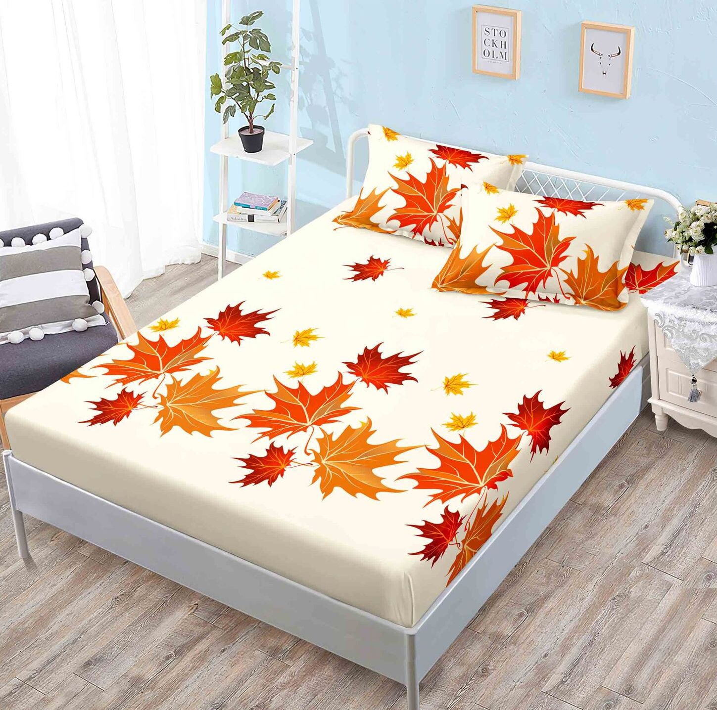 Husa de pat finet Premium - 3 piese | 15614-PR