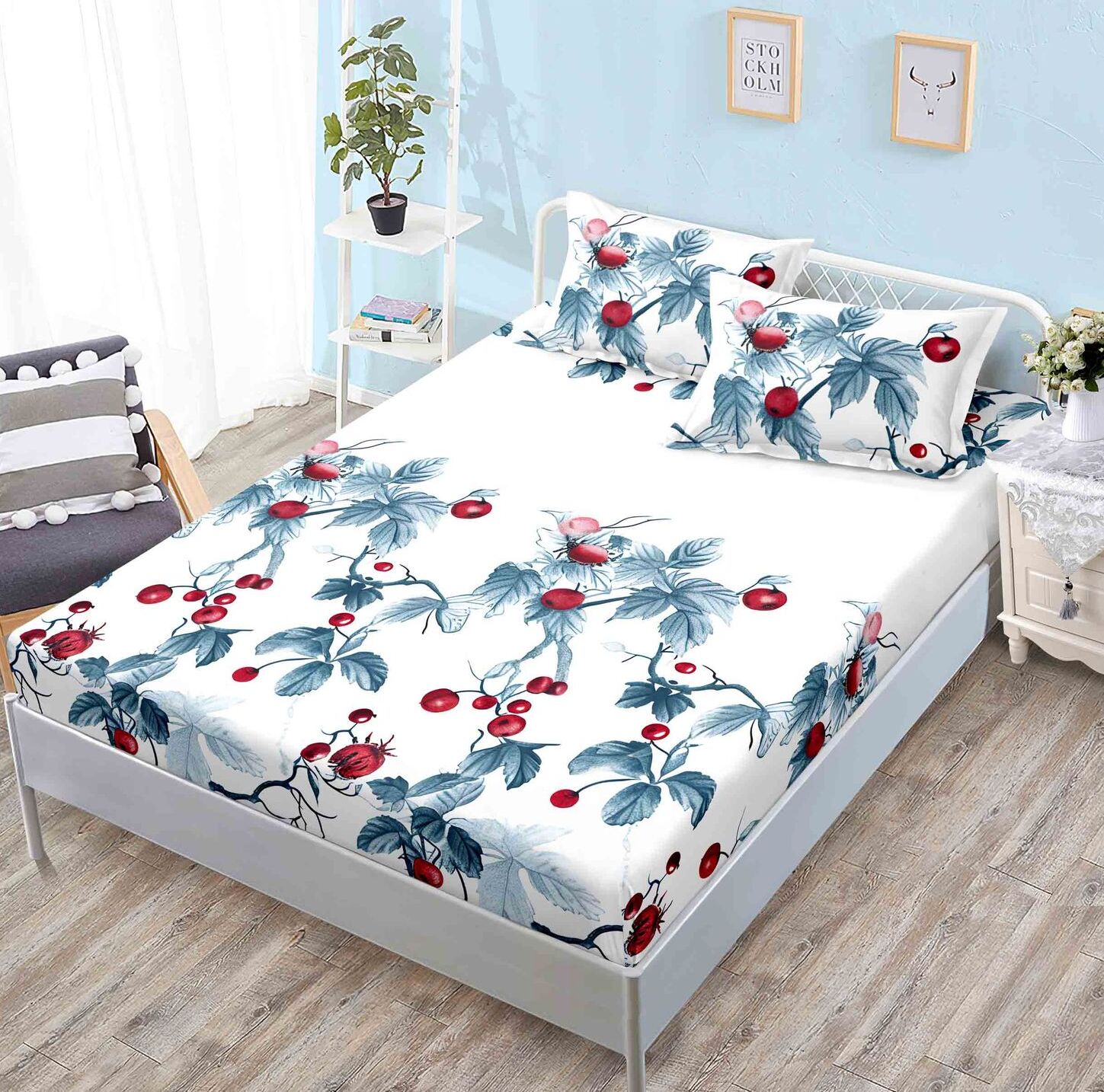 Husa de pat finet Premium - 3 piese | 15615-PR