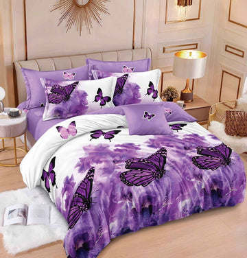 Lenjerie de pat bumbac finet - 6 piese | 15753-C