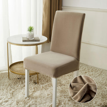 Set 6 huse de scaun Catifea - Elastice - Marime universala - Uni | 16059