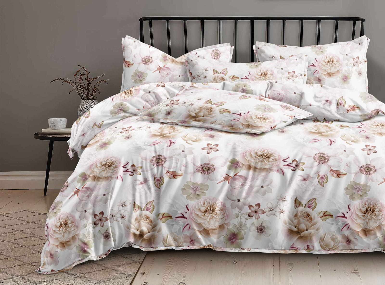 Lenjerie de pat bumbac satinat – 4 piese | 16223-TL