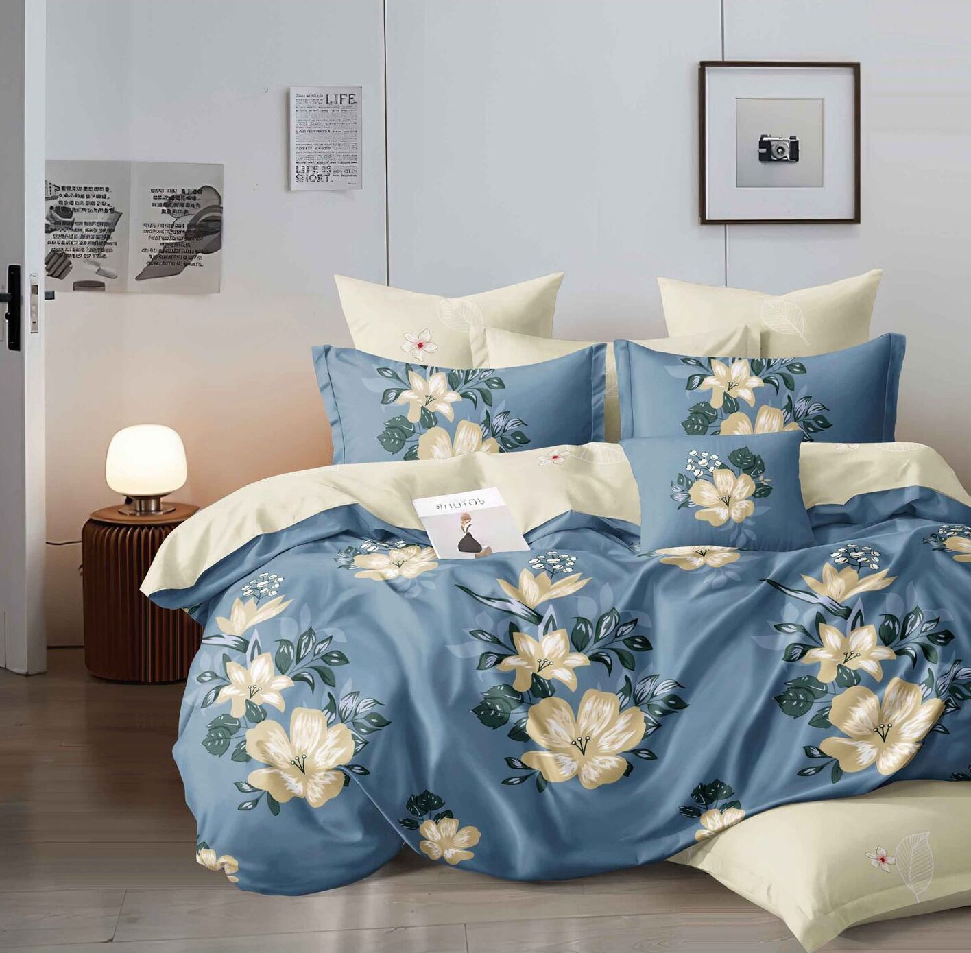 Lenjerie de pat bumbac finet – 6 piese | 16238-TL